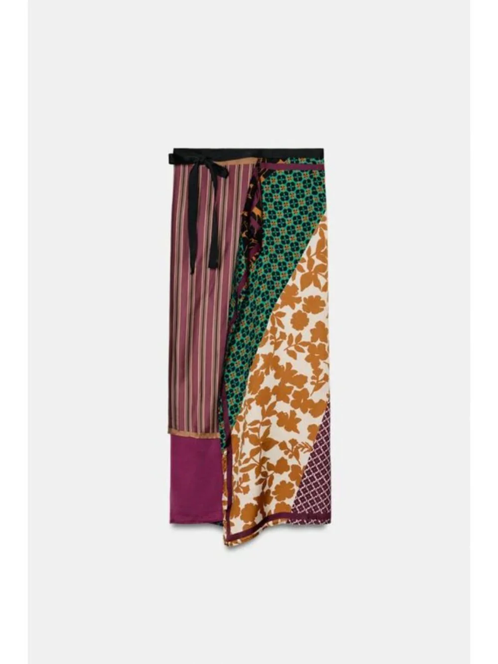 ZARA PRINTED SCARF PAREO - Picture 6 of 8